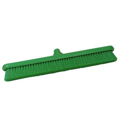 Hygiene Soft Platform Sweeping Broom Head - 610mm - Green
