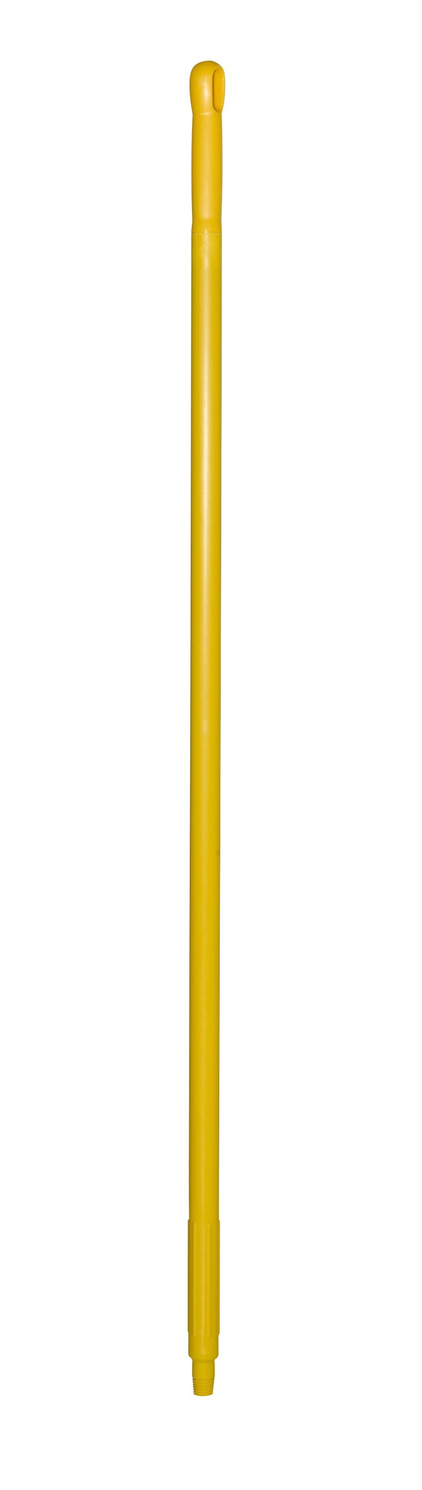 Hygiene Broom Handle - 1.4m - Yellow