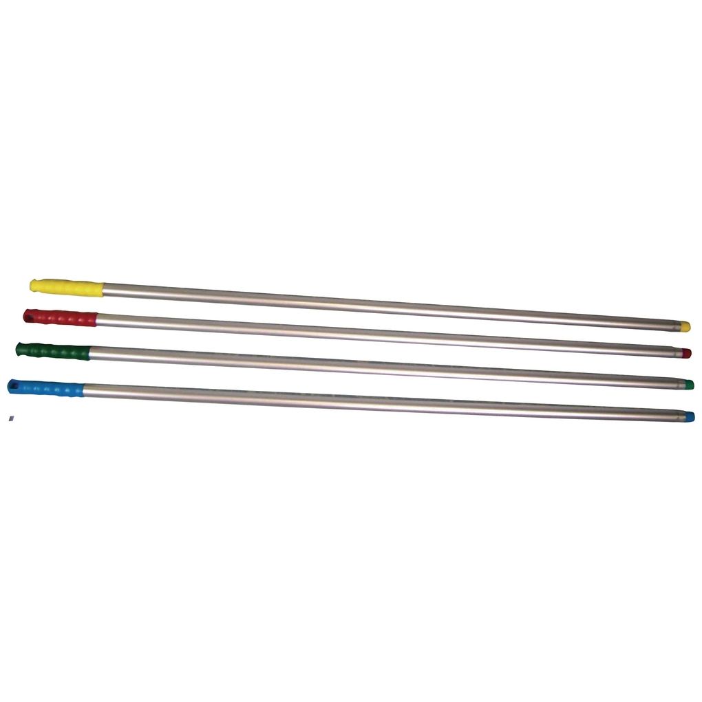 Hygiene Aluminium Broom Handle - 1.36m - Blue