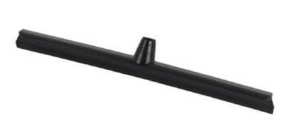 Hygiene Single Blade Overmoulded Squeegee - 600mm - Black
