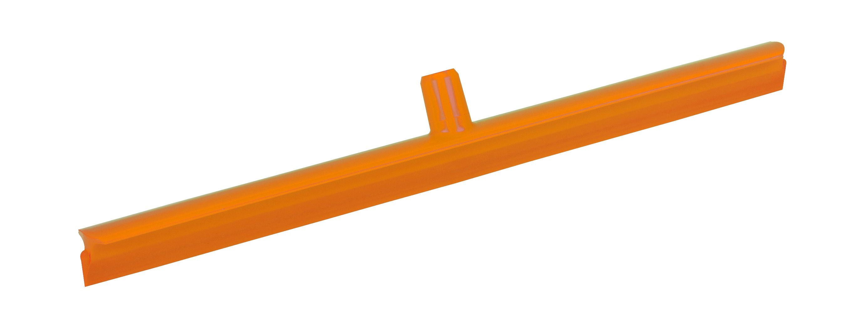 Hygiene Single Blade Overmoulded Squeegee - 600mm - Orange