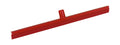Hygiene Single Blade Overmoulded Squeegee - 600mm - Red