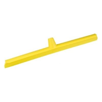 Hygiene Single Blade Overmoulded Squeegee - 600mm - Yellow