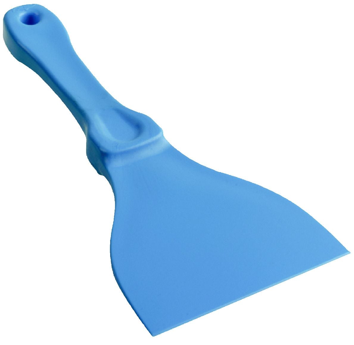 Hygiene Plastic Hand Scraper - 110mm - Blue