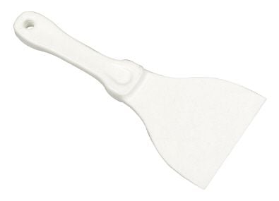 Hygiene Plastic Hand Scraper - 110mm - White