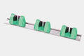 Wall Handle Holder - 3 Hook - Green