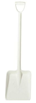 Hygiene D-Grip Shovel - White