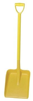 Hygiene D-Grip Shovel - Yellow