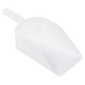 Seamless Plastic Hand Scoop - 260mm - White