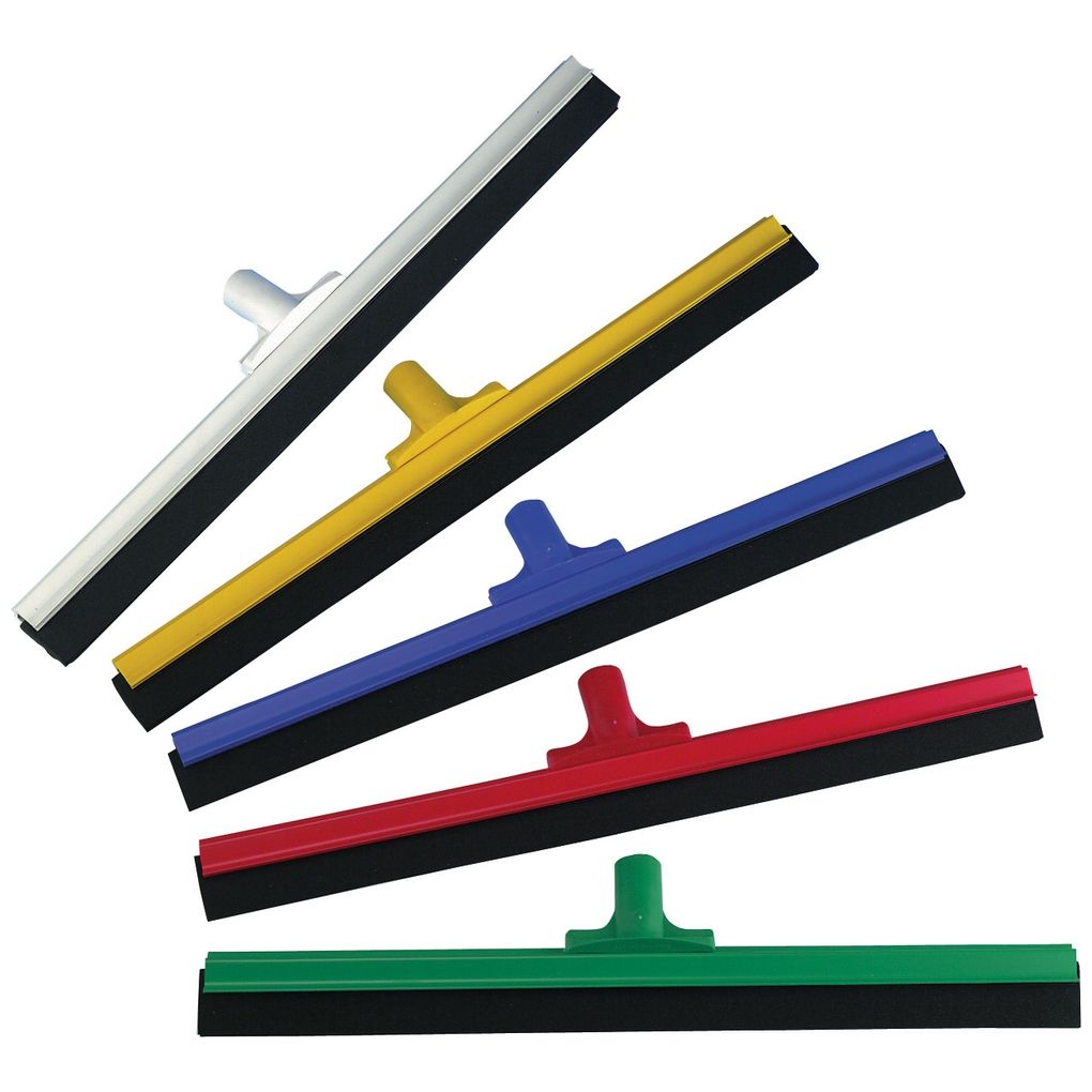Heavy Duty Plastic Floor Squeegee - 55cm - Blue
