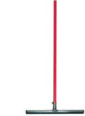 Floor Squeegee Steel Handle - Red