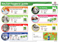 Jangro Kitchen Hygiene Guide Wall Chart - A3