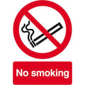No Smoking Sign - Self Adhesive - 210mm