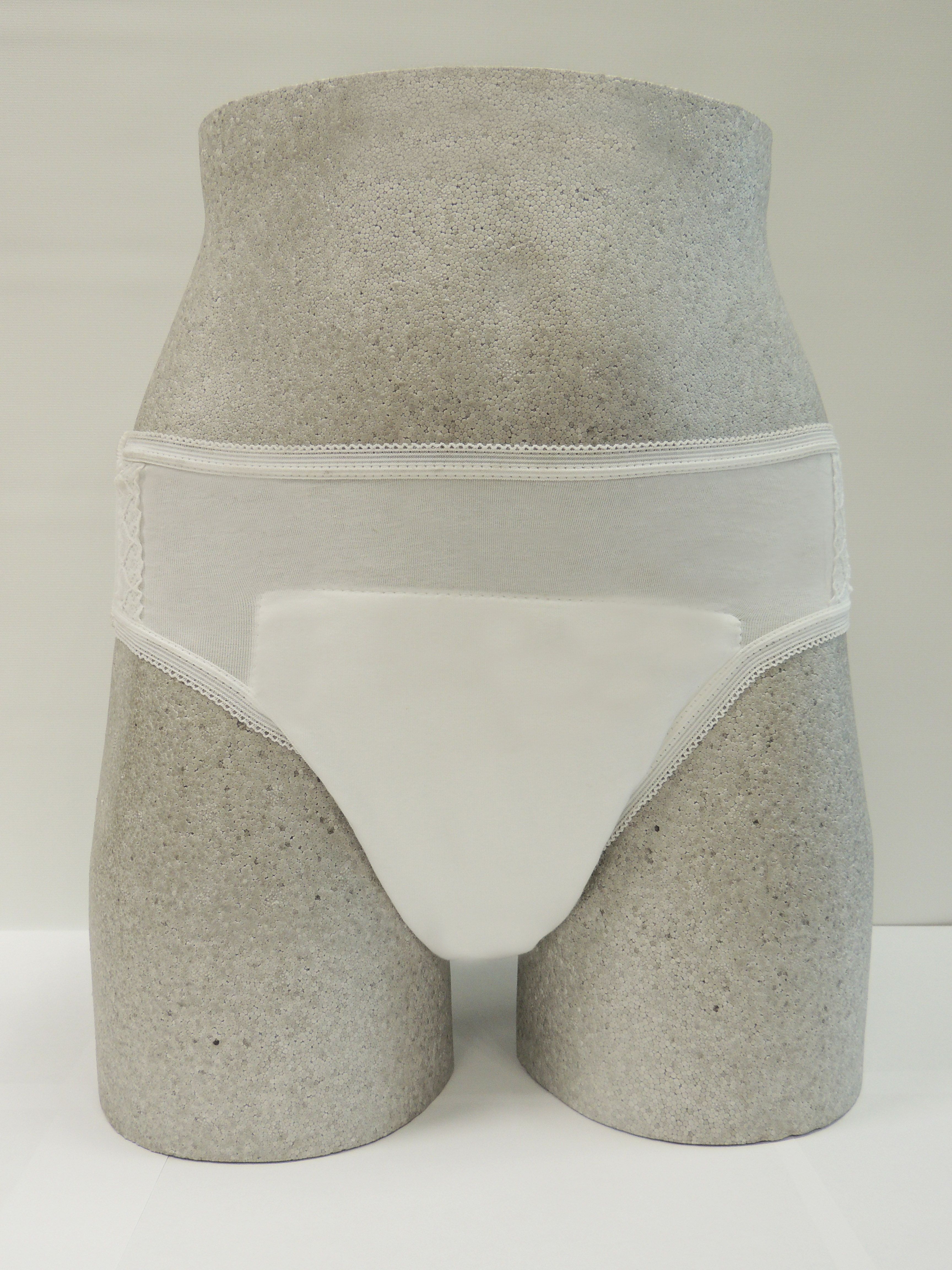Abri-Wear Ladies Mini Briefs - 44" / 46" - 150ml - White