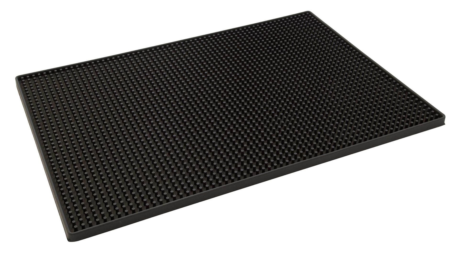 Deluxe Rubber Bar Mat Large - Black