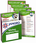 Jangro Kitchen Hygiene Plan Instruction Sheets - 10 Pack - A4