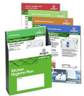 Jangro Professional Kitchen Hygiene Plan Instruction Sheets - 10 Pack - A4