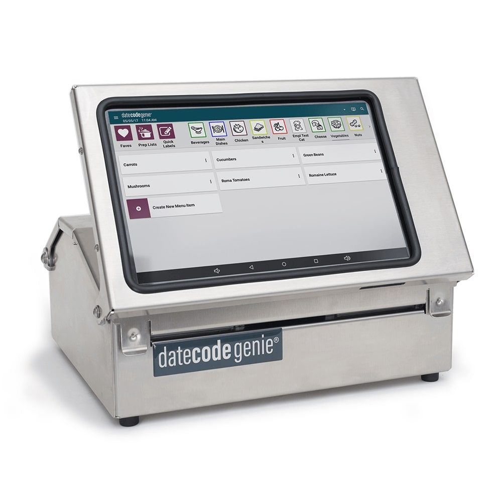 DateCodeGenie® Label Printer System - Double Line